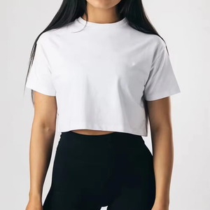 Comfortable anti bacterial <b>top</b> trending Women's <b>Crop</b> <b>Tops</b> T-Shirt high demanding breathable quick dry Women's <b>Crop</b> <b>Top</b> T-Shirt - Product Image 1