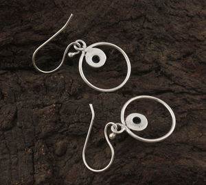 Boucles d'oreilles pendantes en argent sterling faites à la main plaquées or rose vintage avec pierre précieuse labradorite naturelle pour mariage anniversaire - Product Image 4