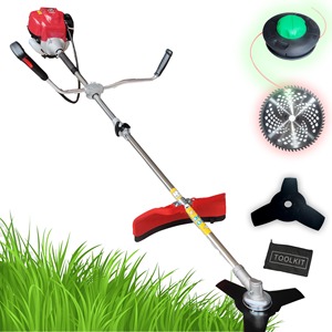 Débroussailleuse industrielle à essence 4 temps pour pelouses, jardins et fermes – Équipement extérieur durable et puissant - Product Image 6
