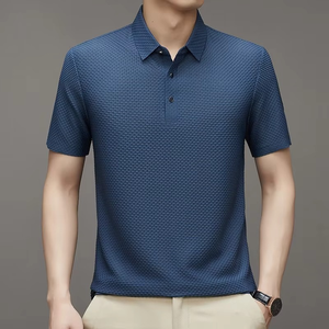 Polos vierges de haute qualité en coton respirant pour hommes – Personnalisables - Product Image 1