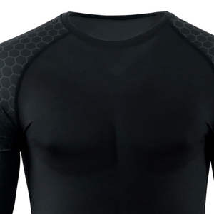 Camiseta Deportiva Rashguard para Hombre, Ajuste Flexible, para Entrenamiento, Ejercicio y Fitness - Product Image 4