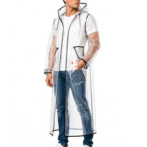 Veste de pluie imperméable légère et coupe-vent pour homme, avec capuche, pour activités de plein air, logo personnalisé, vente en gros - Product Image 1