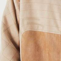 Veste en daim de mouton légère et élégante pour homme, collection hiver de haute qualité, imperméable, respirante, coupe classique