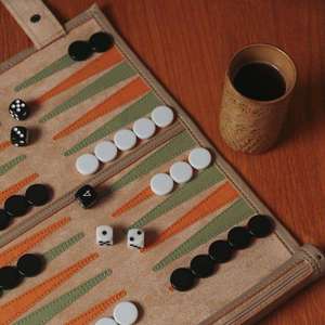 Roll PU Leather Eco-Friendly Durable Tournament Chess <b>Board</b> Chess Set Rollable Chess Mat Travel <b>Backgammon</b> <b>Board</b> Gaming Home - Product Image 3