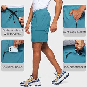 Pantalones cortos estampados para hombre, pantalones cortos transpirables para hombre de Pakistán, calidad premium, corte deportivo, subidos por Dress Sports - Product Image 5