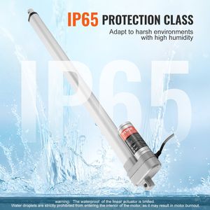 Attuatore Lineare Impermeabile IP65 da 12V, 20 Pollici, Capacità 660 libbre/3000N, Velocità 0,19 Pollici/s, con Staffa di Montaggio e Cilindro - Product Image 4