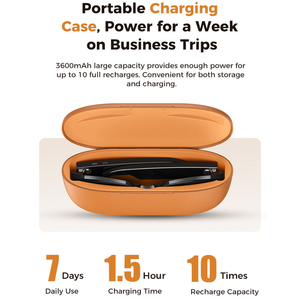 แว่นตาอัจฉริยะ M02 กล้อง 8MP พร้อมกล่องชาร์จ บันทึกวิดีโอ 1080P กันน้ำ IP54 ควบคุมผ่านแอพ ถ่ายโอนภาพและวิดีโอผ่าน WiFi - Product Image 5