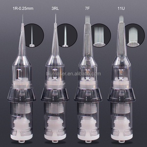 BIOMASER 20 pièces/lot Aiguilles de cartouche de tatouage grises jetables stériles pour pistolets de tatouage - Product Image 4