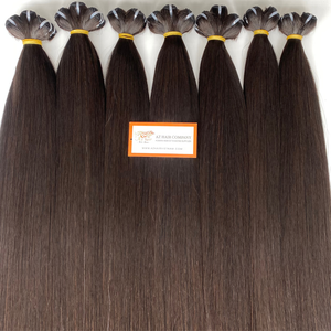 Extensiones de Cabello Humano Vietnamita Real, Listas para Enviar, Grado 12A, Ondulado Liso Sedoso, Puntas Gruesas, Trama Cosida a Máquina, Precio Económico - Product Image 2