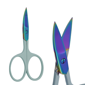 Ciseaux à ongles pliables écologiques et durables en acier inoxydable Stahlmann Pro avec lames droites et tranchantes et manche en acier - Product Image 4