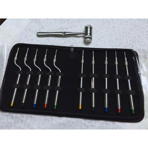 Dental Osteotome Concave Tip Sinus Lift Set 10 Pcs Surgical <b>Instruments</b> Lightweight Ergonomic Grip Stainless By Grip Surgical - Product Image 4