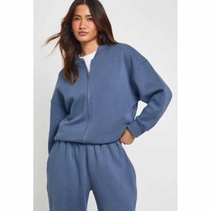 New Arrived Sportswear Two-piece <b>Sets</b> Casual Sweatpants Loose Hooded Jackets Outdoor Running Fitness Suit - Product Image 6