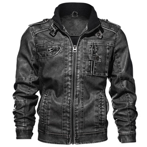 Mens <b>Leather</b> <b>Jackets</b> High Quality Classic Motorcycle <b>Jacket</b> Male <b>Plus</b> <b>faux</b> <b>leather</b> <b>jacket</b> men 2026 spring Drop shipping - Product Image 1