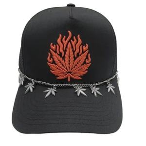 หมวกเบสบอล5แผงปักคอตตอนคุณภาพสูงผ้าซาตินหมวก100% 5แผงแบบปรับแต่งได้สำหรับ2025 - Product Image 1