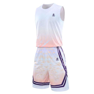 Ventes chaudes - Ensembles de maillots de basket-ball personnalisés imprimés par sublimation pour hommes et femmes, vêtements de sport respirants et à séchage rapide - Product Image 1
