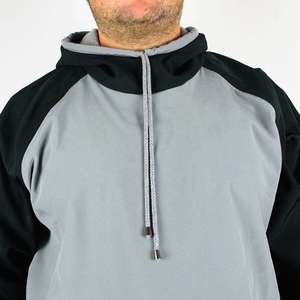 Waterproof Softshell Ski Hoodie Men Custom Oversized Snowboarding Pullover Fleece Thermal Winter Sports Technical Riding Jacket - Product Image 2