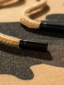 Sweat à capuche pour homme en polyester et coton tissé, brodé, camouflage, décontracté, chaud, grande taille, pour l'hiver - Product Image 3