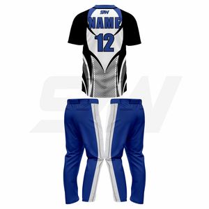 Camiseta de Béisbol con Logotipo Personalizado, Uniformes de Béisbol Transpirables de la Mejor Calidad con Botones Completos, Fabricados por STORM WEAR - Product Image 5