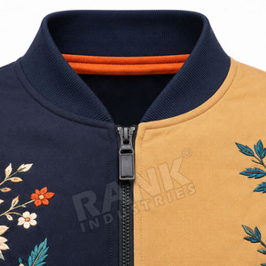 Veste d'hiver pour homme brodée en gros, logo et design personnalisés avec service OEM, veste brodée pour homme - Product Image 5