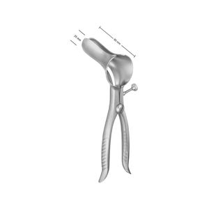Spéculum rectal en acier inoxydable Sims, instrument chirurgical de proctologie, outil médical manuel fabriqué par ZUOL. - Product Image 5