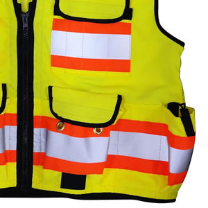 Chaleco de seguridad ajustable con cintura reflectante, visibilidad reflectante, diseño único y moderno, el mejor diseño de fabricación, chaleco de seguridad para hombre - Product Image 3