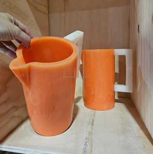 2026 Luxury Resin Water Jug Pitcher Set Milk Frothing Coffee Mug Tea Cup Unique Design Cold <b>Drinks</b> Wholesale Bulk Good Price - Product Image 3