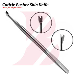 Meilleure Vente 2026 – Nouveau Poussoir à Cuticules Tendance avec Logo Personnalisé, Nettoyeur d'Ongles, Outils de Manucure Pédicure en Acier Inoxydable - Product Image 6