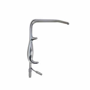 Retractor de Senos Tebbetts de Fibra Óptica y Succión, 120 mm x 25 mm, Mammoplastia, Retractor de Senos Tebbetts Profesional de Acero Inoxidable - Product Image 1