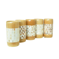Ensemble de couverts jetables en bambou durables, faits à la main, 100% écologiques, couleur naturelle, artisanat vietnamien OEM/ODM KV NATURAL HOME