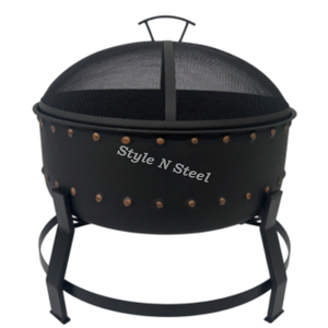 Top Trending Iron <b>Fire</b> Pit Durable Freestanding Wood/Coal Burning Outdoor Heating for Patio Garden - Product Image 1