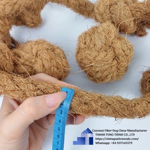 THANH TUNG THINH Best Seller Durable Eco-Friendly Non-Toxic Anti-Mold Coconut Fiber <b>Rope</b> For Pet Made in Vietnam - Product Image 2
