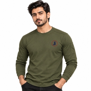 Men <b>Long</b> Sleeve <b>T</b> <b>Shirt</b> Casual Comfortable Flexible Design Suitable For Gym Sports Top Lightweight Soft Fabric Breathable - Product Image 1