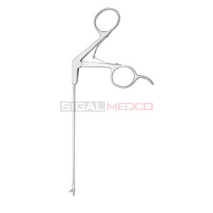 Pinza de agarre manual Artho Punch de acero inoxidable alemán, diámetro de eje de 3.4 mm, instrumentos quirúrgicos para artroscopia, recuperadores de objetos, punta roma - Product Image 3