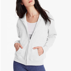 Veste de sport à manches zippées de meilleure qualité pour hommes et femmes Sweat à capuche Long Street Wear avec motif de broderie et logo solides - Product Image 2