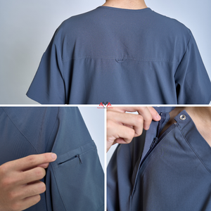 MEILLEURE QUALITÉ gommages ensembles soins de santé/clinique uniforme hôpital infirmier médical hommes/femmes personnalisé avec logo - FMF usine-OEM/ODM - Product Image 4