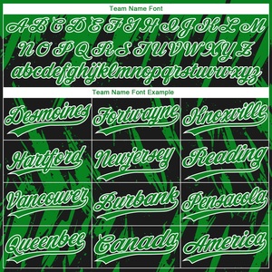 Top Rated Green Black Softball Team Jersey <b>Athletic</b> Fit Quick Dry Bird Eye Mesh Custom Branding Bulk Orders Shirt - Product Image 4