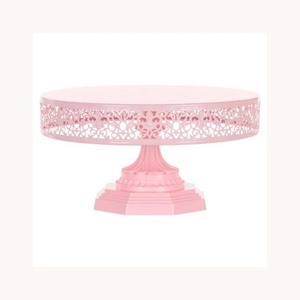 Stylish Metal White Color Cake Stand New Design Customized Cake Pastry Serving <b>Tray</b> New Arrival Home Decoration - Product Image 3