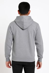Sweat-shirt à capuche zippé en molleton de coton premium, coupe classique, pour la fabrication de vêtements d'hiver et l'impression numérique - Product Image 2