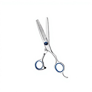 Ciseaux de barbier professionnels en acier inoxydable, ciseaux à effiler exclusifs pour coiffeur, fournitures de salon, qualité A+ 28 - Product Image 5