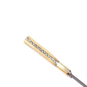 Cuchillo Plegable Táctico con Mango de Madera, Hoja de Acero de Damasco, para Caza, Camping y Actividades al Aire Libre, Producto Más Vendido - Product Image 4
