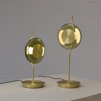 Lampe suspendue LED moderne de style nordique en verre, forme ovale, à intensité variable, blanc chaud, pour restaurant, maison, hôtel, décoration intérieure