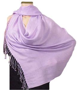 ผ้าคลุมไหล่ผ้า Pashmina สีทึบสไตล์แฟนซีชุด6ชิ้นผ้าวิสคอส/ผ้าฝ้ายผสมวิสคอตตอนสำหรับฤดูใบไม้ผลิ/ฤดูใบไม้ร่วง/ฤดูหนาว - Product Image 3