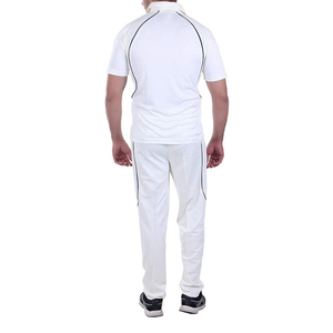 Ensemble uniforme de cricket imprimé par sublimation, vendu dans le monde entier, comprenant un t-shirt à col et une tenue de cricket complète - Product Image 6
