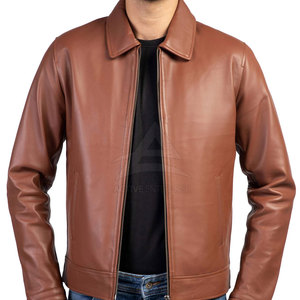 Service OEM, veste en cuir pour homme, style classique 2026, vêtements d'hiver, veste d'hiver à fermeture éclair la plus vendue - Product Image 2