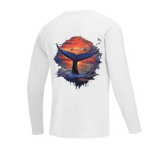 Jersey de Pesca para Niños, Talla Grande, Ligero, de Secado Rápido, Impermeable, con Estampado Digital de Animales, Transpirable, Protección Solar UPF 50+ - Product Image 5