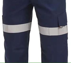Pantalons de travail extérieurs de sécurité personnalisés, classe 2 ANSI, classe 2 EN ISO 20471, polyester réfléchissant, imperméables, avec logo personnalisé - Product Image 4