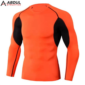<b>Compression</b> <b>Shirts</b> For Workout And Training With Comfortable Fit And Stretchable Fabric For Gym And Daily Fitness Use - Product Image 1
