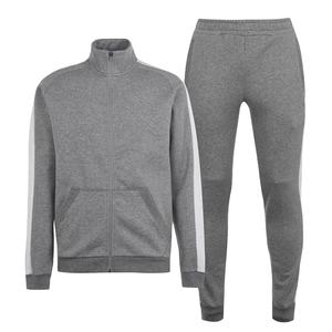 Combinaison de sports d'hiver Survêtement de course à pied pour hommes Vêtements de travail doublés de polaire Warm Quick Dry Trauning Clothes - Product Image 1