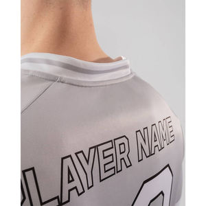 เสื้อฟุตบอลสีขาวแบบกำหนดเองสำหรับผู้ชาย RICSA พร้อมชื่อทีมและหมายเลข 99 แขนสั้น ระบายอากาศได้ดี ผลิตจากผ้าฝ้าย 100% สำหรับผู้ใหญ่ ใส่ได้ในฤดูหนาว - Product Image 3