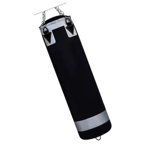 Saco de boxeo de primera calidad, saco de arena vacío con cadena para entrenamiento profesional de Muay Thai. - Product Image 2